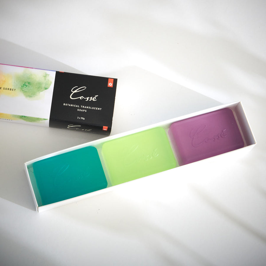 Translucent Soap Sets - 3 x 90g - Cossé