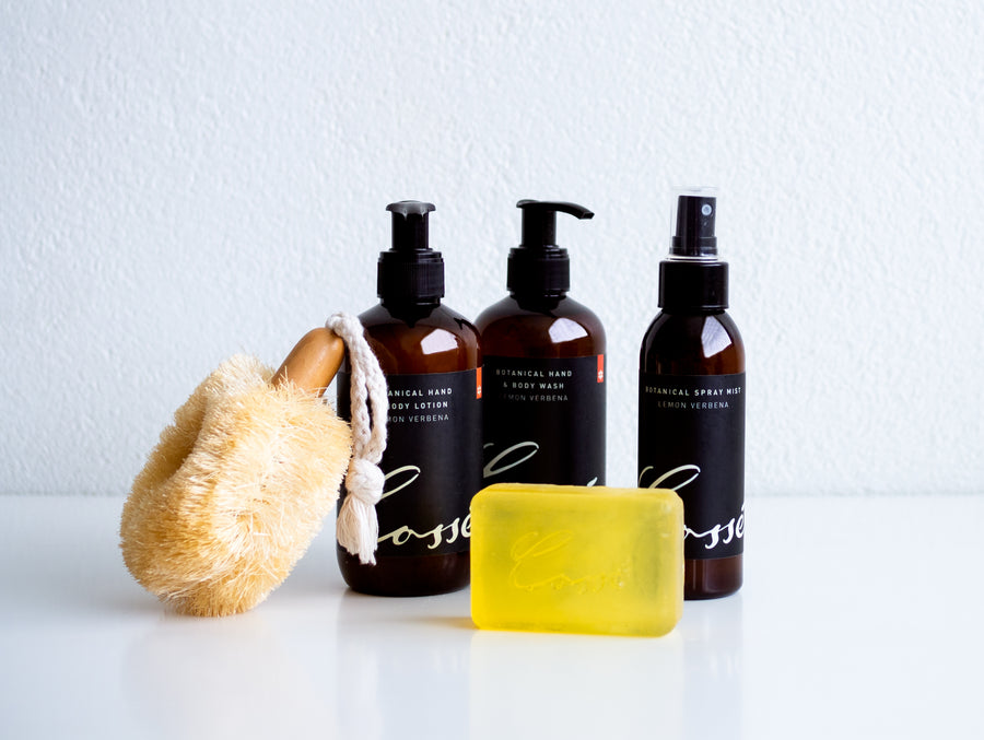 Beauty Hamper with Body Brush